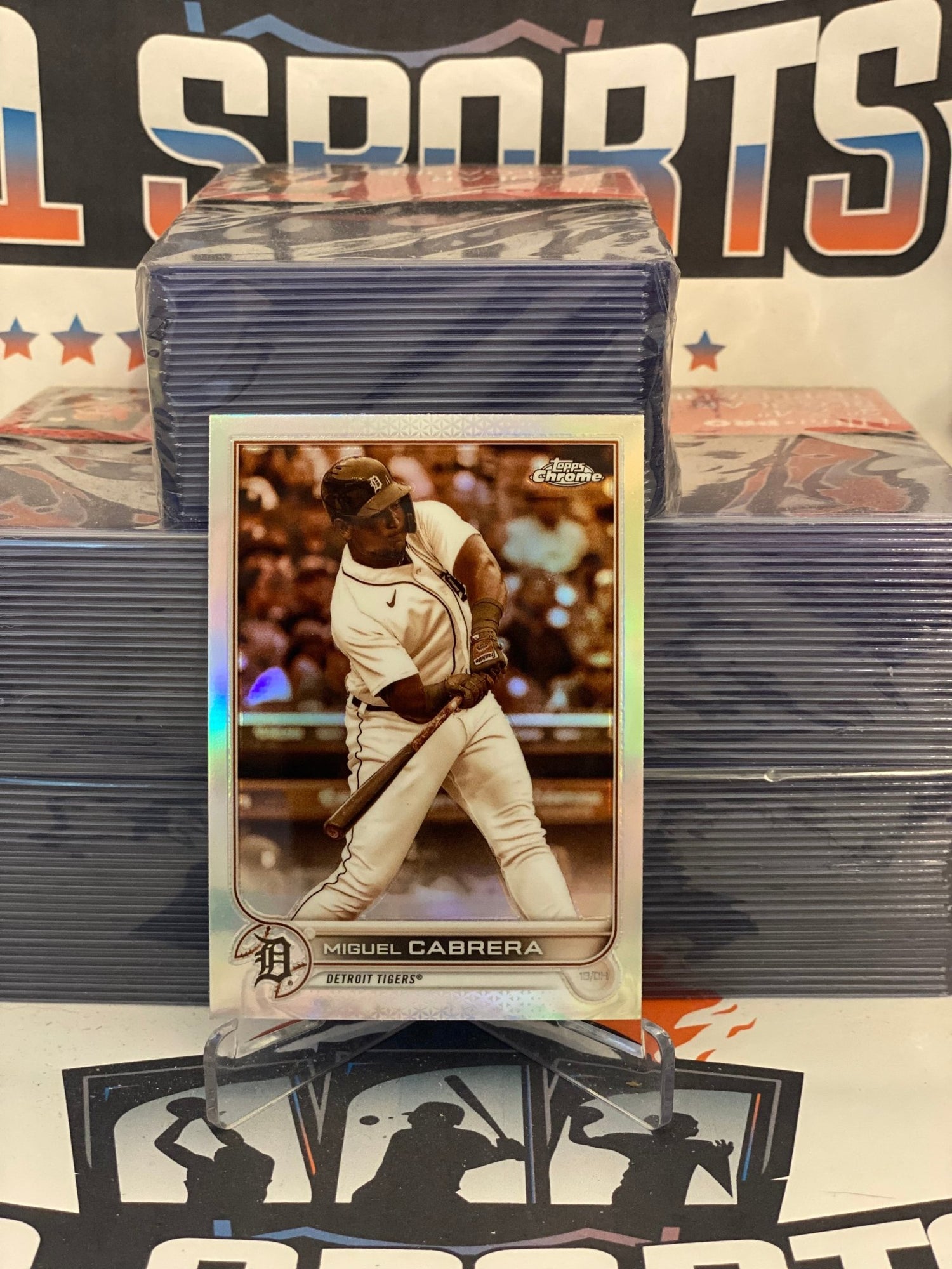 2022 Topps Chrome (Sepia Refractor) Miguel Cabrera #96