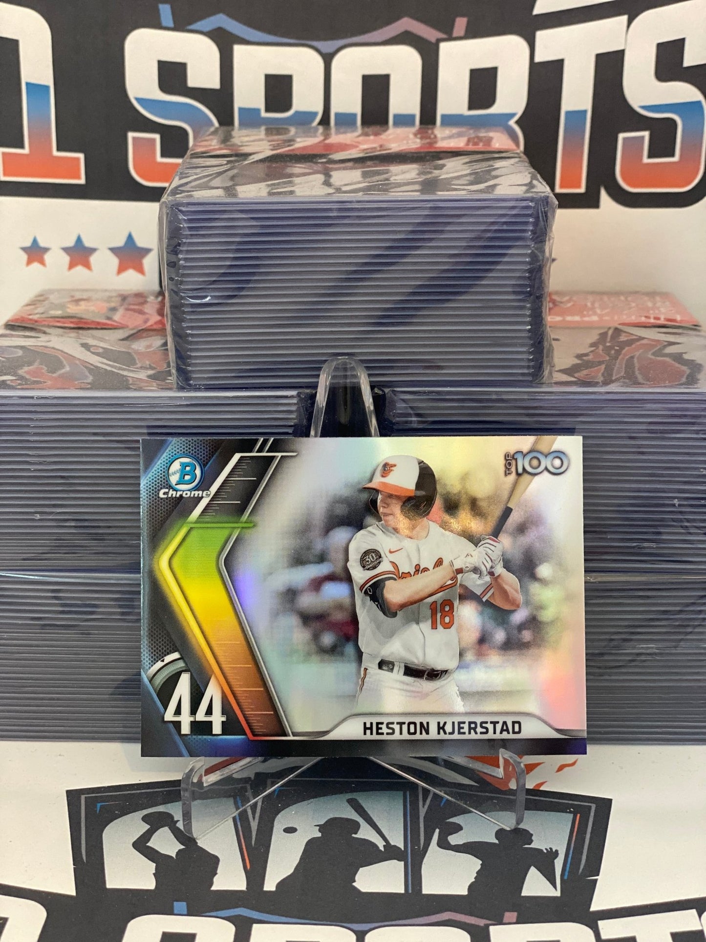 2022 Topps Chrome (Top 100) Heston Kjerstad #BTP-44