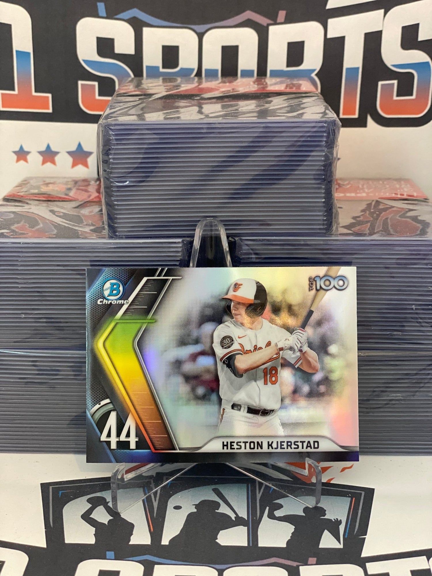2022 Topps Chrome (Top 100) Heston Kjerstad #BTP-44