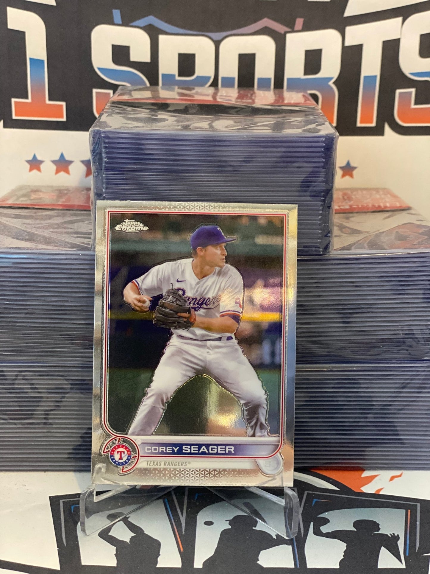 2022 Topps Chrome Update Corey Seager #USC120