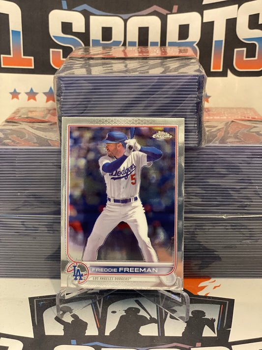 2022 Topps Chrome Update (Dodgers Debut) Freddie Freeman #USC54