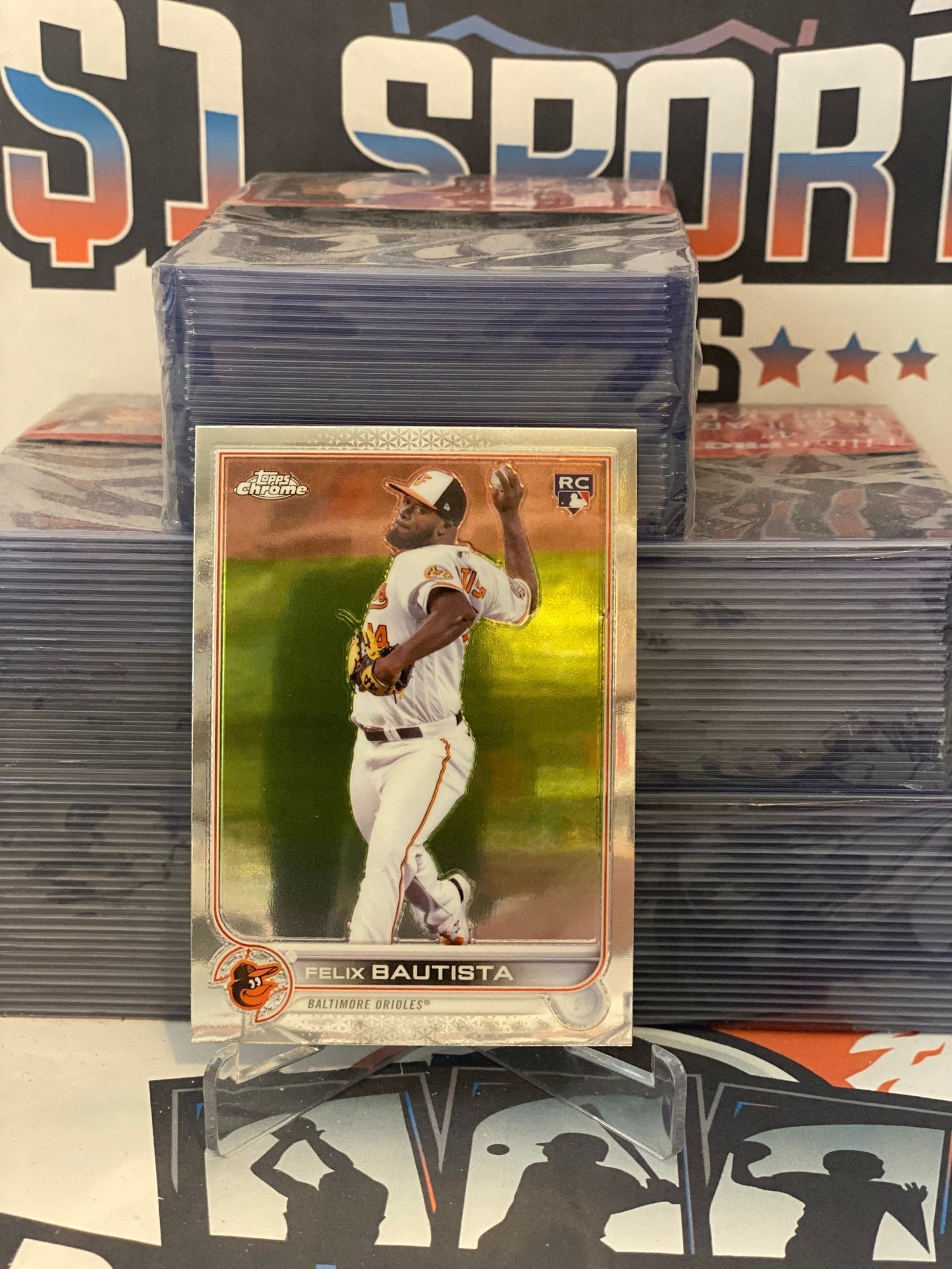 2022 Topps Chrome Update Felix Bautista Rookie #USC189