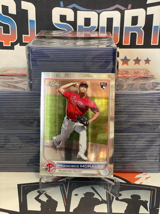 2022 Topps Chrome Update Francisco Morales Rookie #USC168