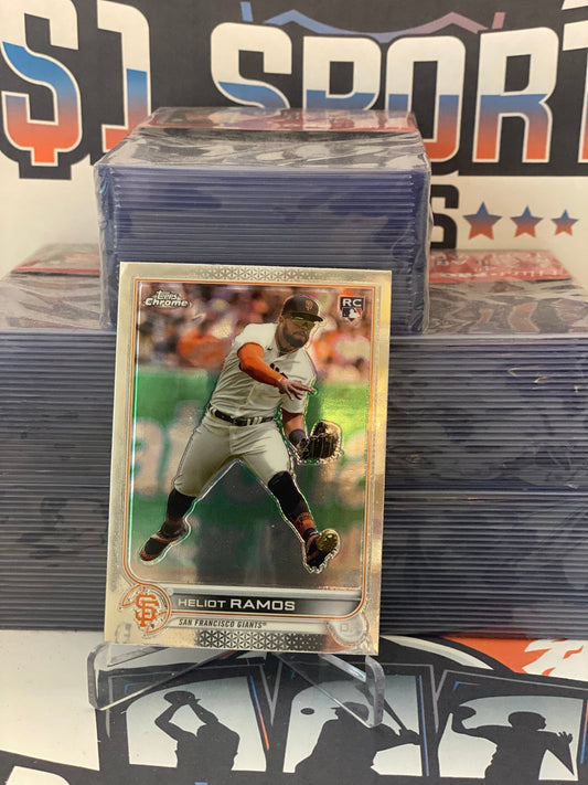 2022 Topps Chrome Update Heliot Ramos Rookie #USC194