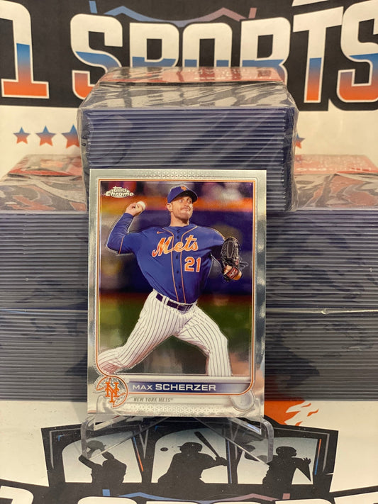 2022 Topps Chrome Update (Mets Debut) Max Scherzer #USC1
