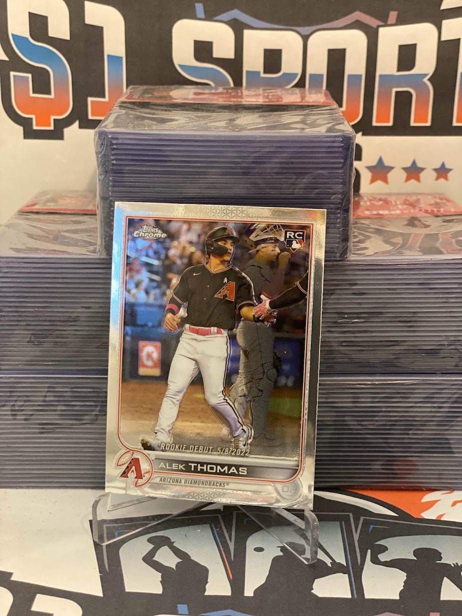 2022 Topps Chrome Update (MLB Debut) Alek Thomas Rookie #USC122