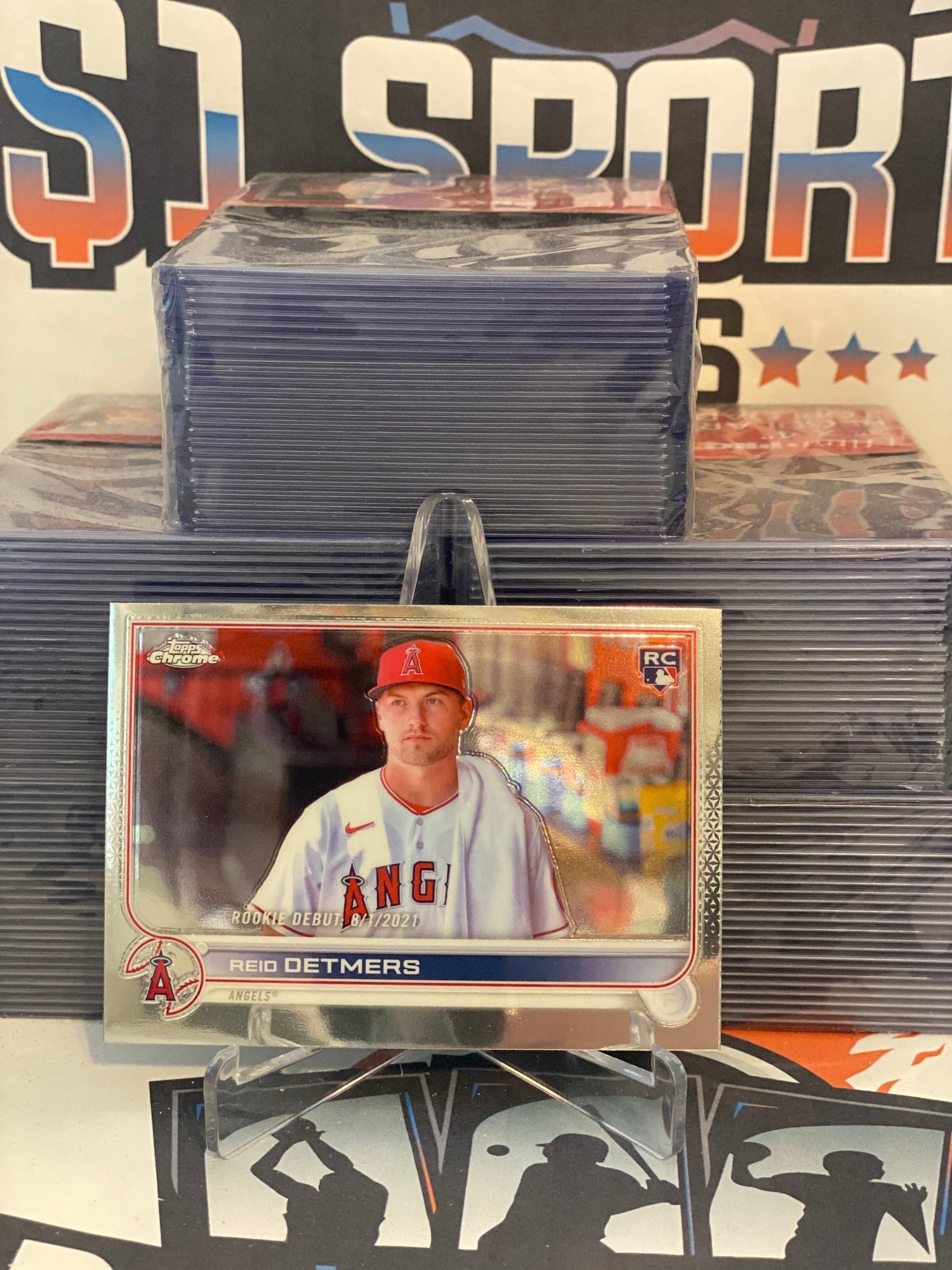 2022 Topps Chrome Update (MLB Debut) Reid Detmers #USC90