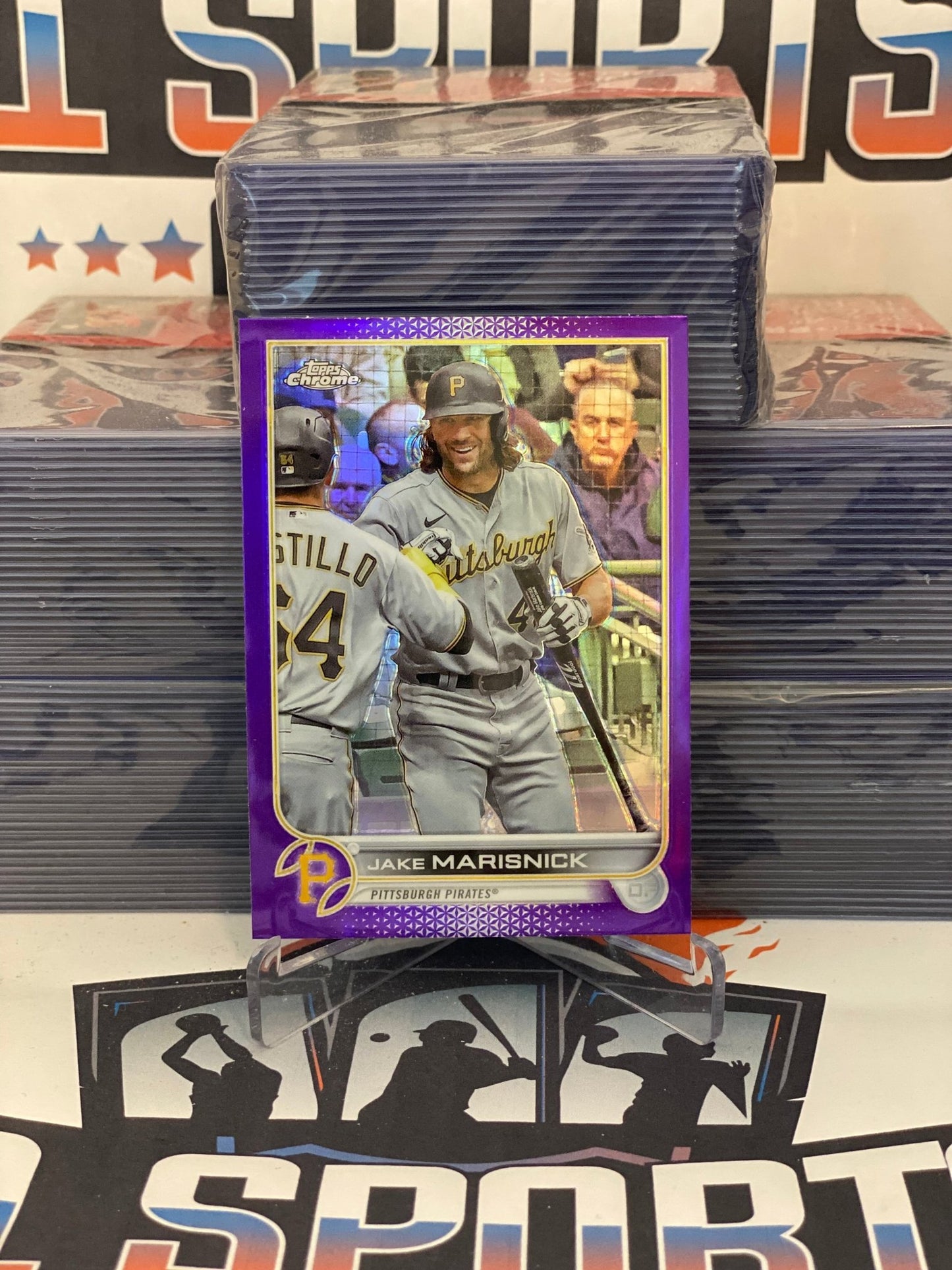 2022 Topps Chrome Update (Purple Refractor) Jake Marisnick #USC23