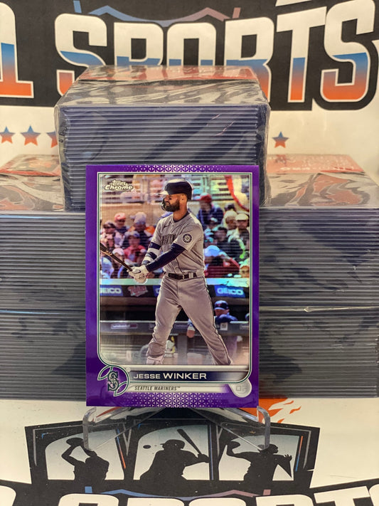 2022 Topps Chrome Update (Purple Refractor) Jesse Winker #USC17