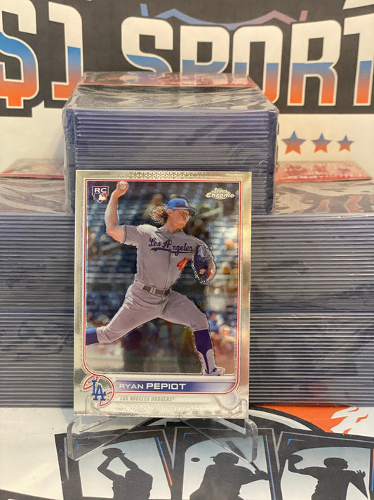 2022 Topps Chrome Update Ryan Pepiot Rookie #USC114