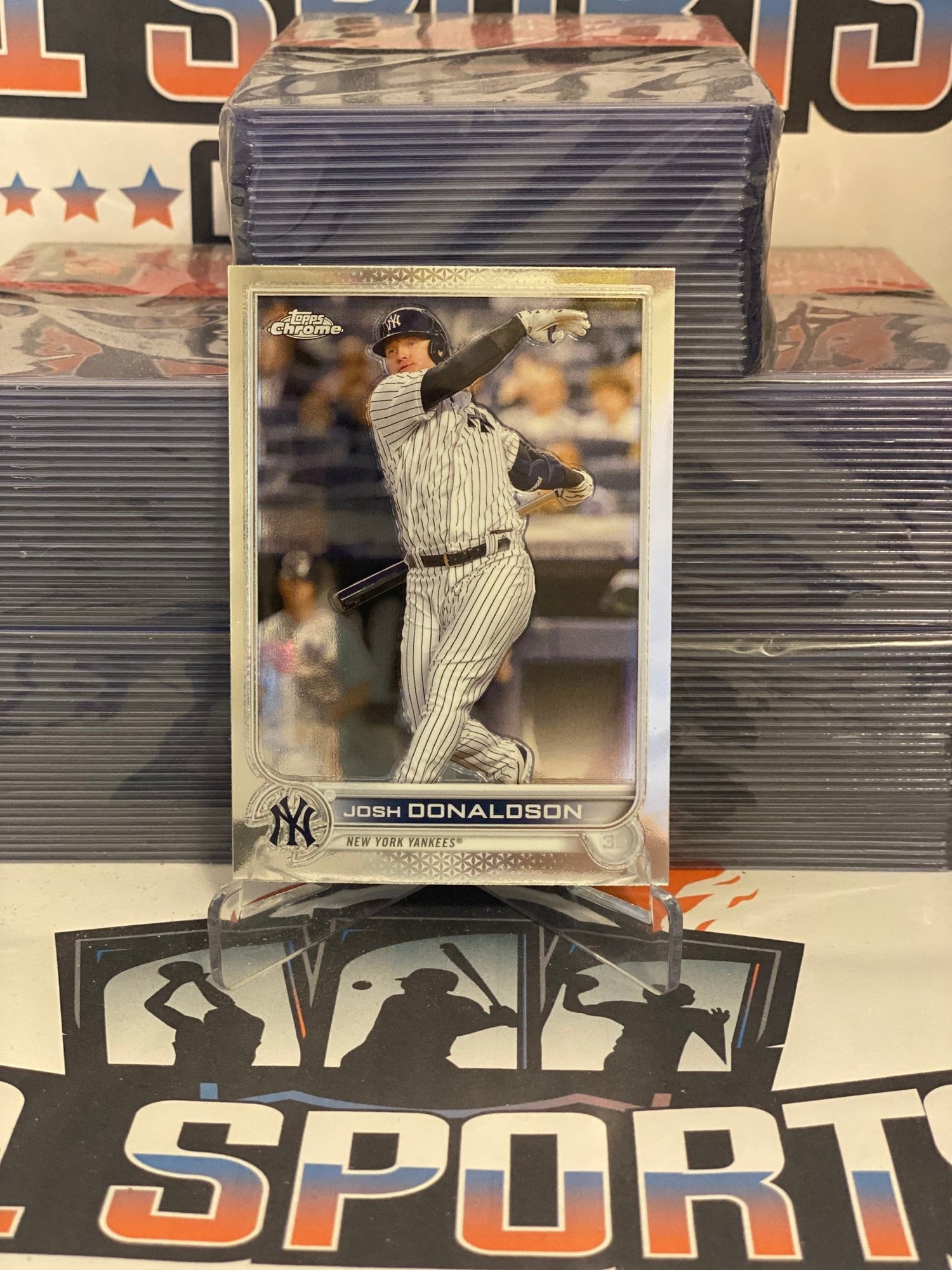 2022 Topps Chrome Update (Yankees Debut) Josh Donaldson #USC159