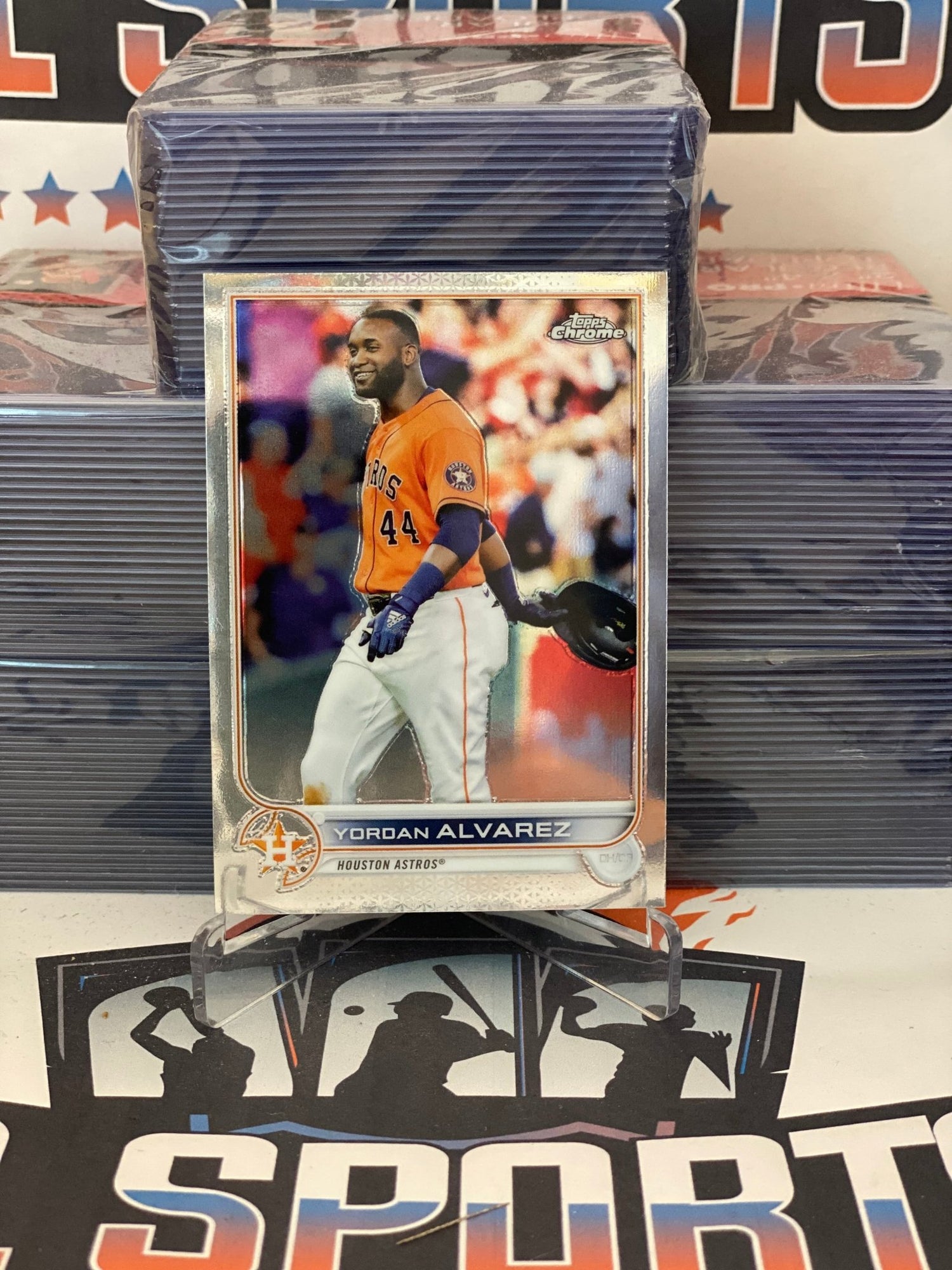 2022 Topps Chrome Yordan Alvarez #180
