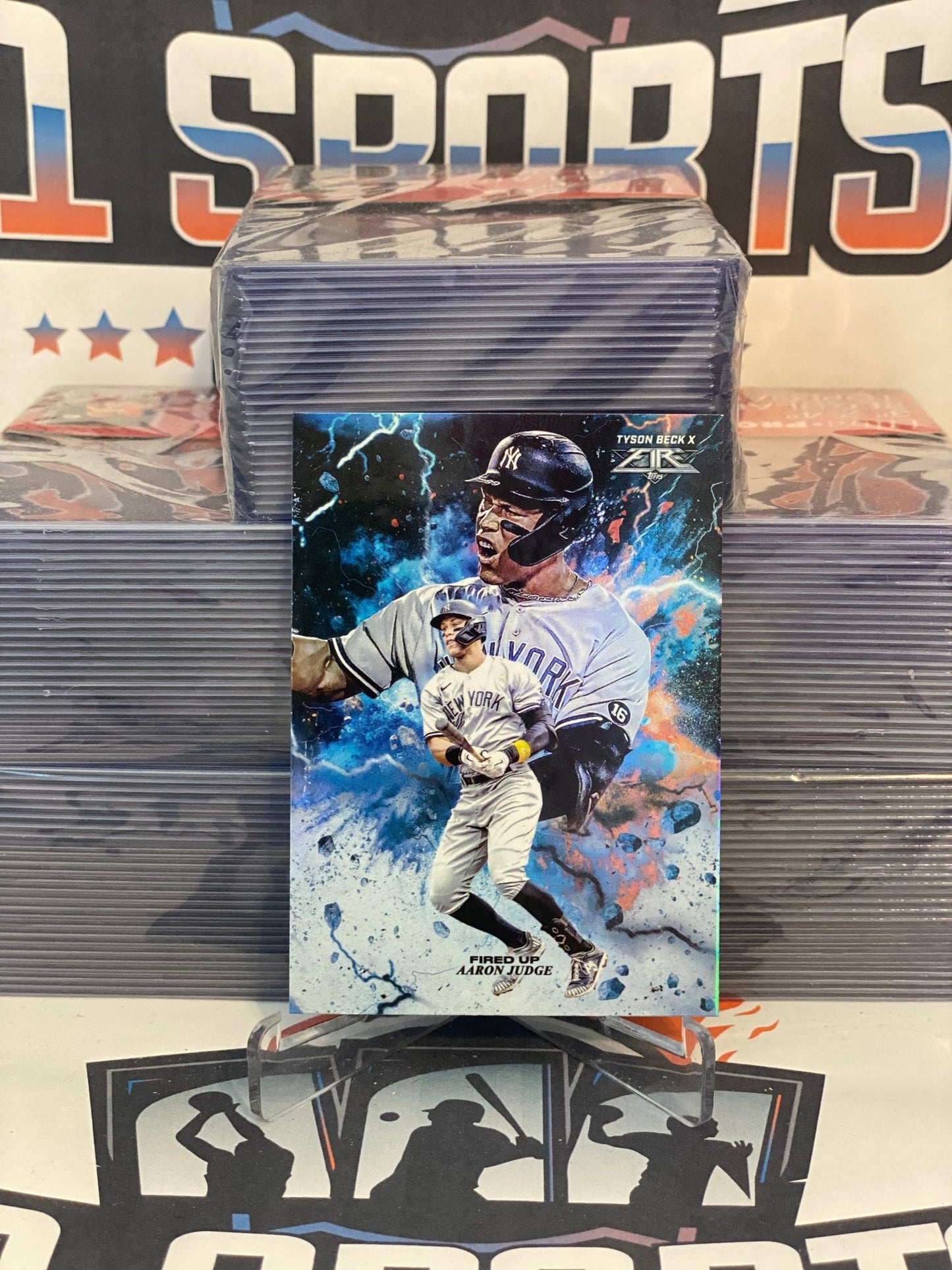 2022 Topps (Fired Up) Aaron Judge #FIU-12