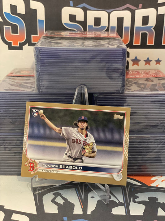 2022 Topps (Gold 2008/2022) Connor Seabold Rookie #524