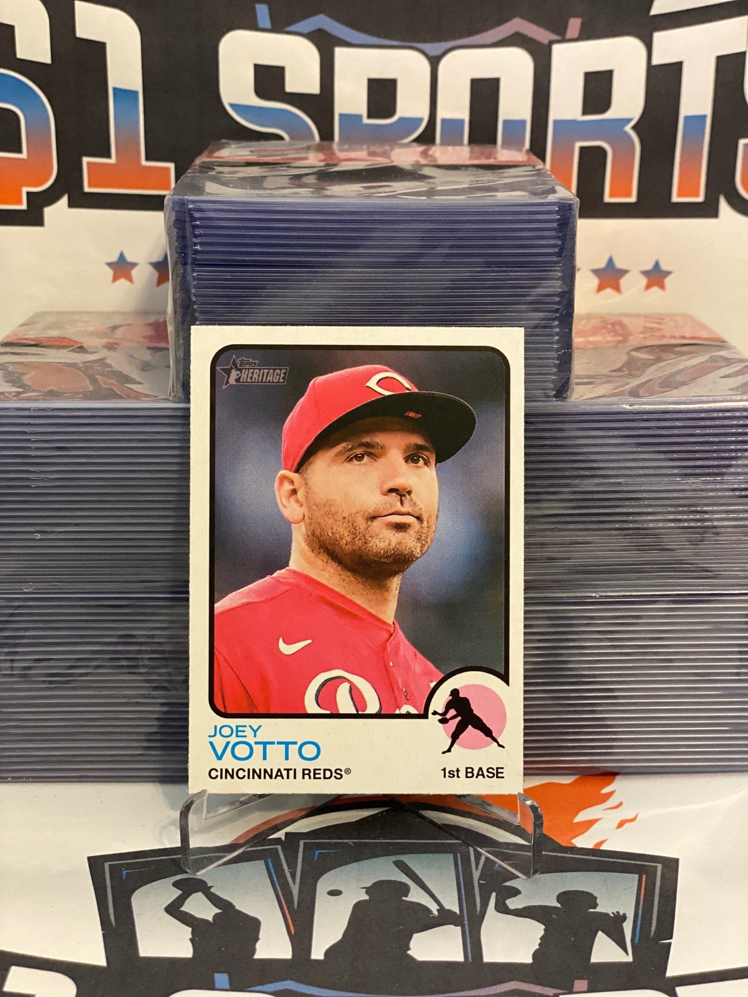 2022 Topps Heritage Joey Votto #52