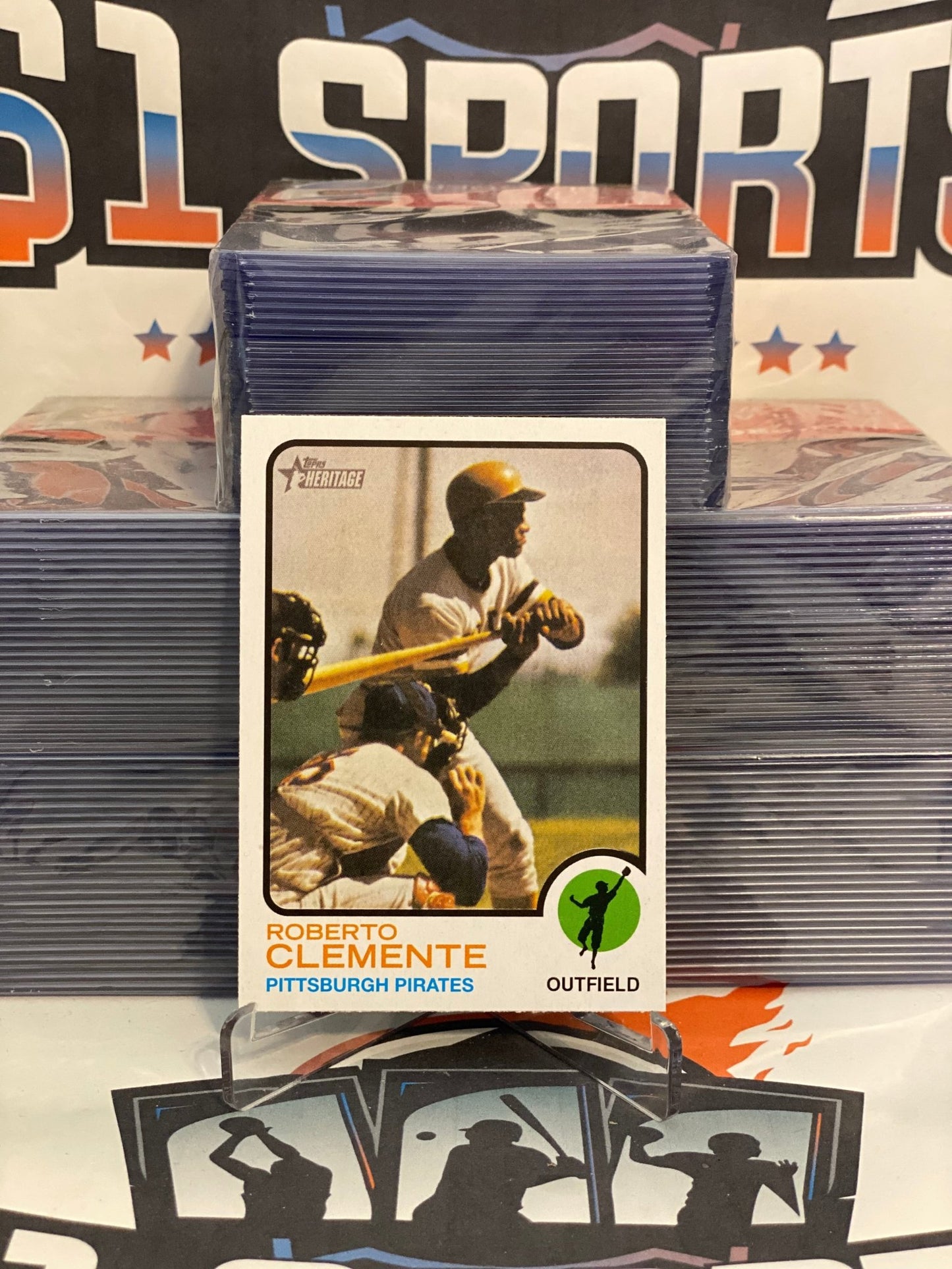2022 Topps Heritage Roberto Clemente #50