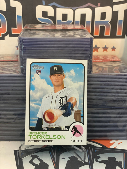 2022 Topps Heritage Spencer Torkelson Rookie #531