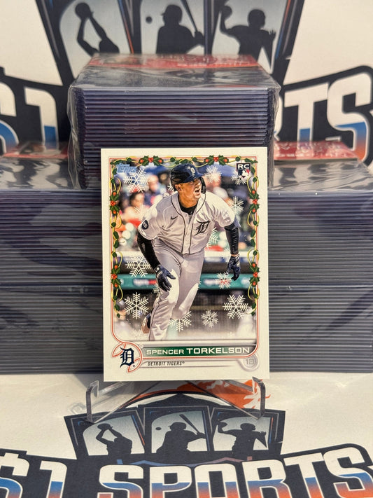 2022 Topps Holiday Spencer Torkelson Rookie #HW200