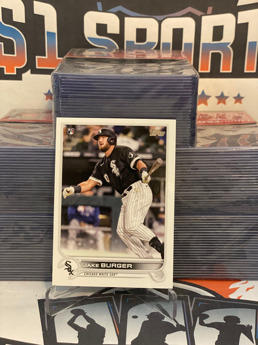 2022 Topps Jake Burger Rookie #186