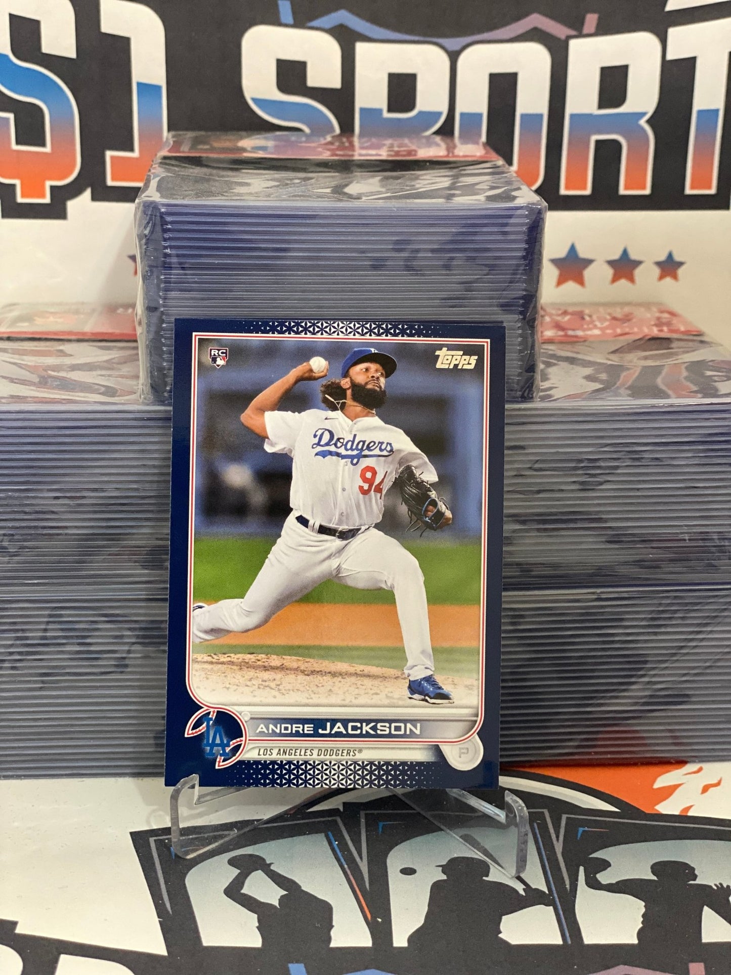 2022 Topps (Navy) Andre Jackson Rookie #258