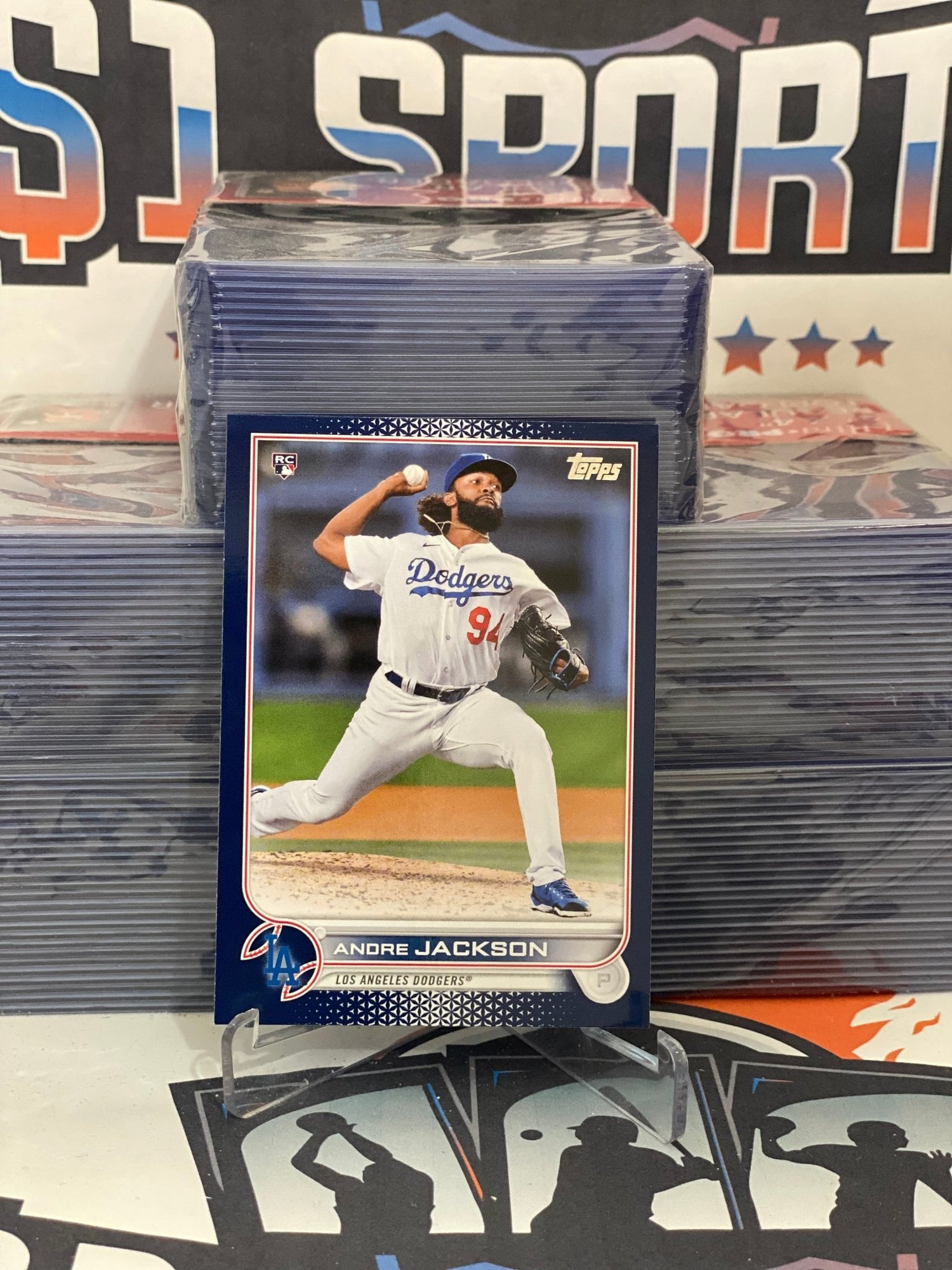 2022 Topps (Navy) Andre Jackson Rookie #258