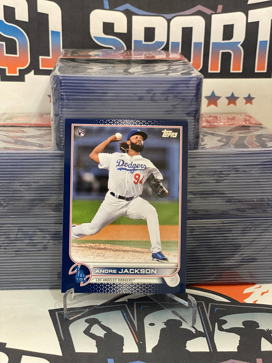 2022 Topps (Navy) Andre Jackson Rookie #258