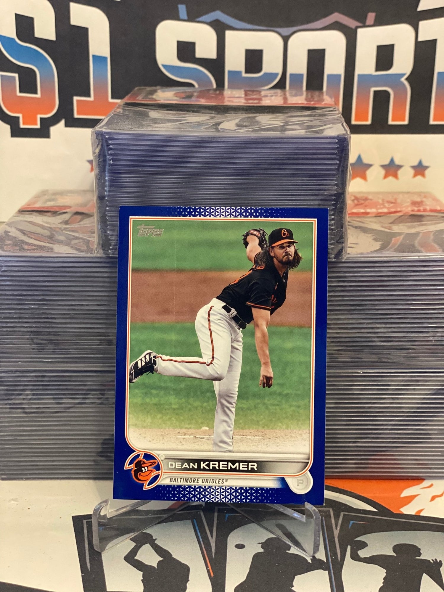2022 Topps (Navy) Dean Kremer #340