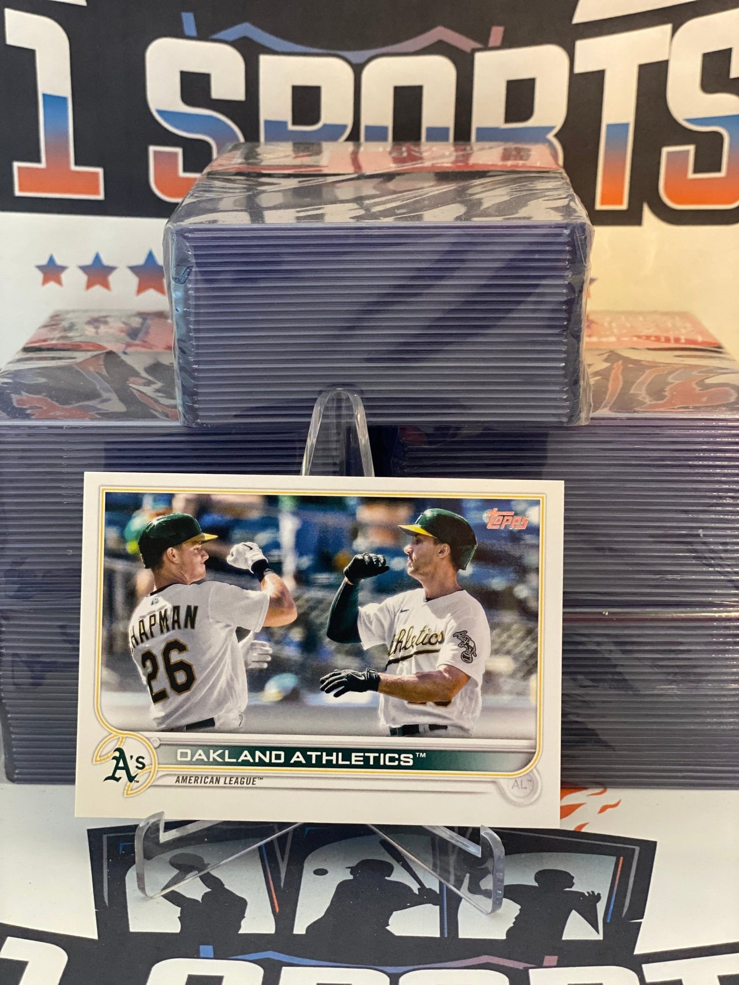 2022 Topps Oakland Athletics Team Card #210