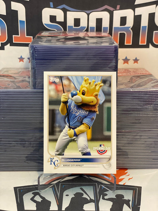 2022 Topps Opening Day (Mascots) Sluggerrr #M-10