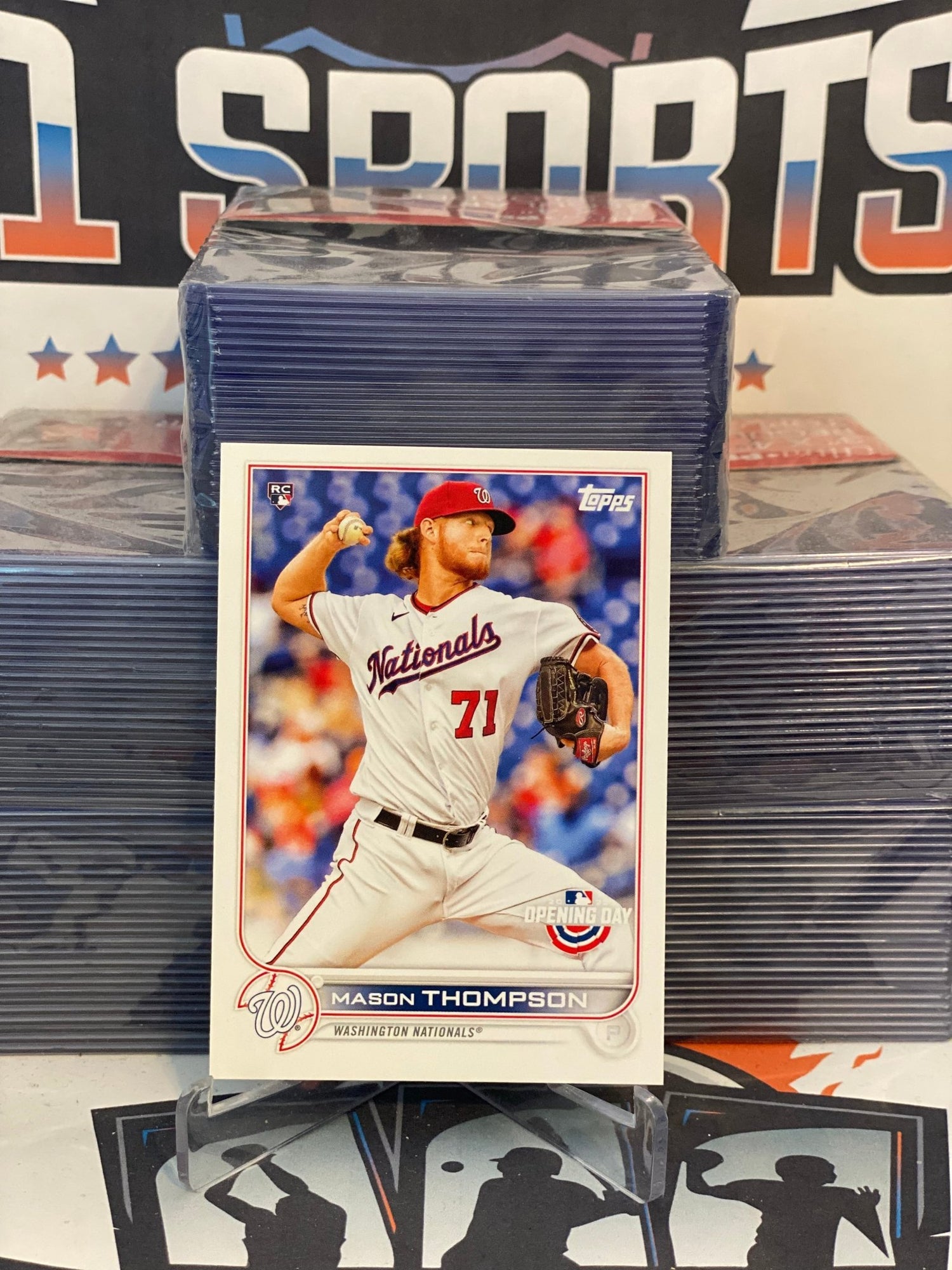 2022 Topps Opening Day Mason Thompson Rookie #145