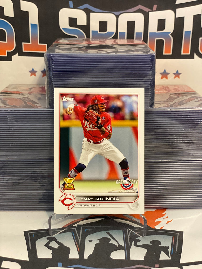  2022 Topps Opening Day #40 Jonathan India Cincinnati