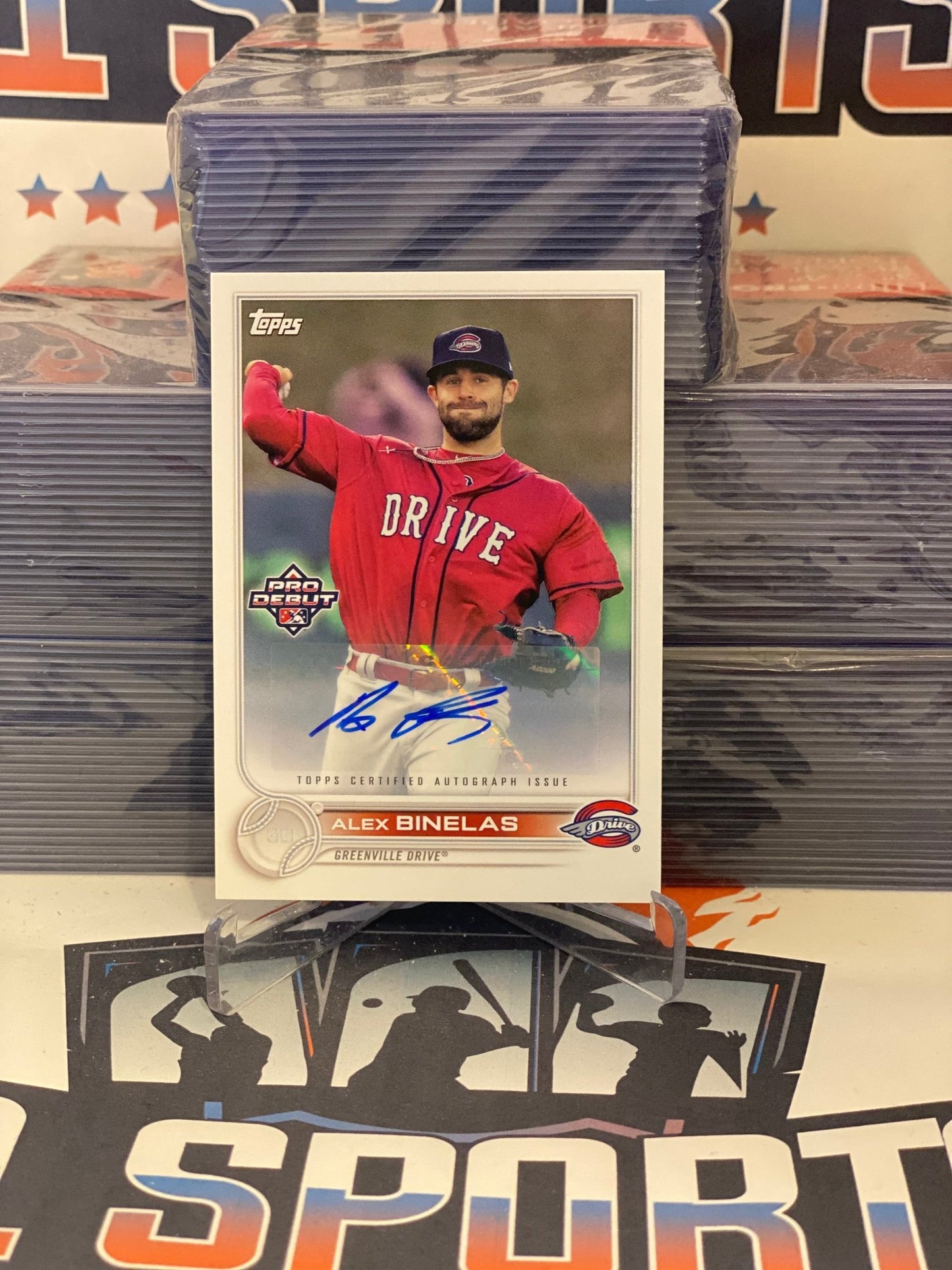 2022 Topps Pro Debut (Auto) Alex Binelas #PD-28