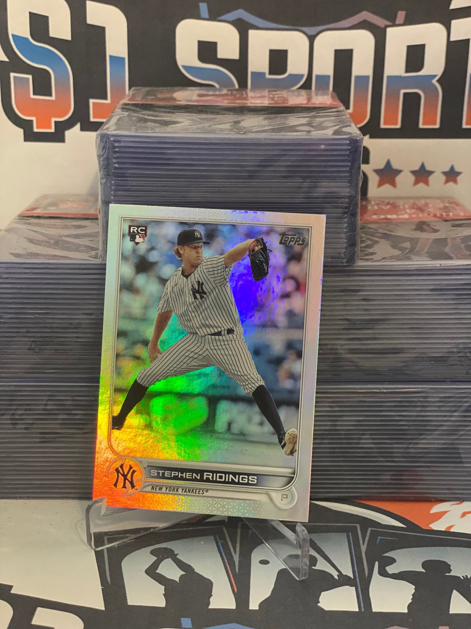 2022 Topps (Rainbow) Stephen Ridings Rookie #516