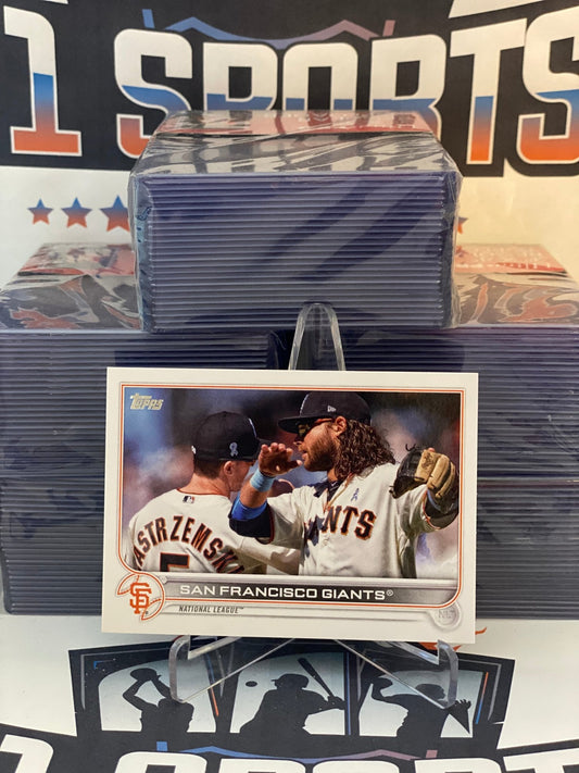 2022 Topps San Francisco Giants Team Card #464