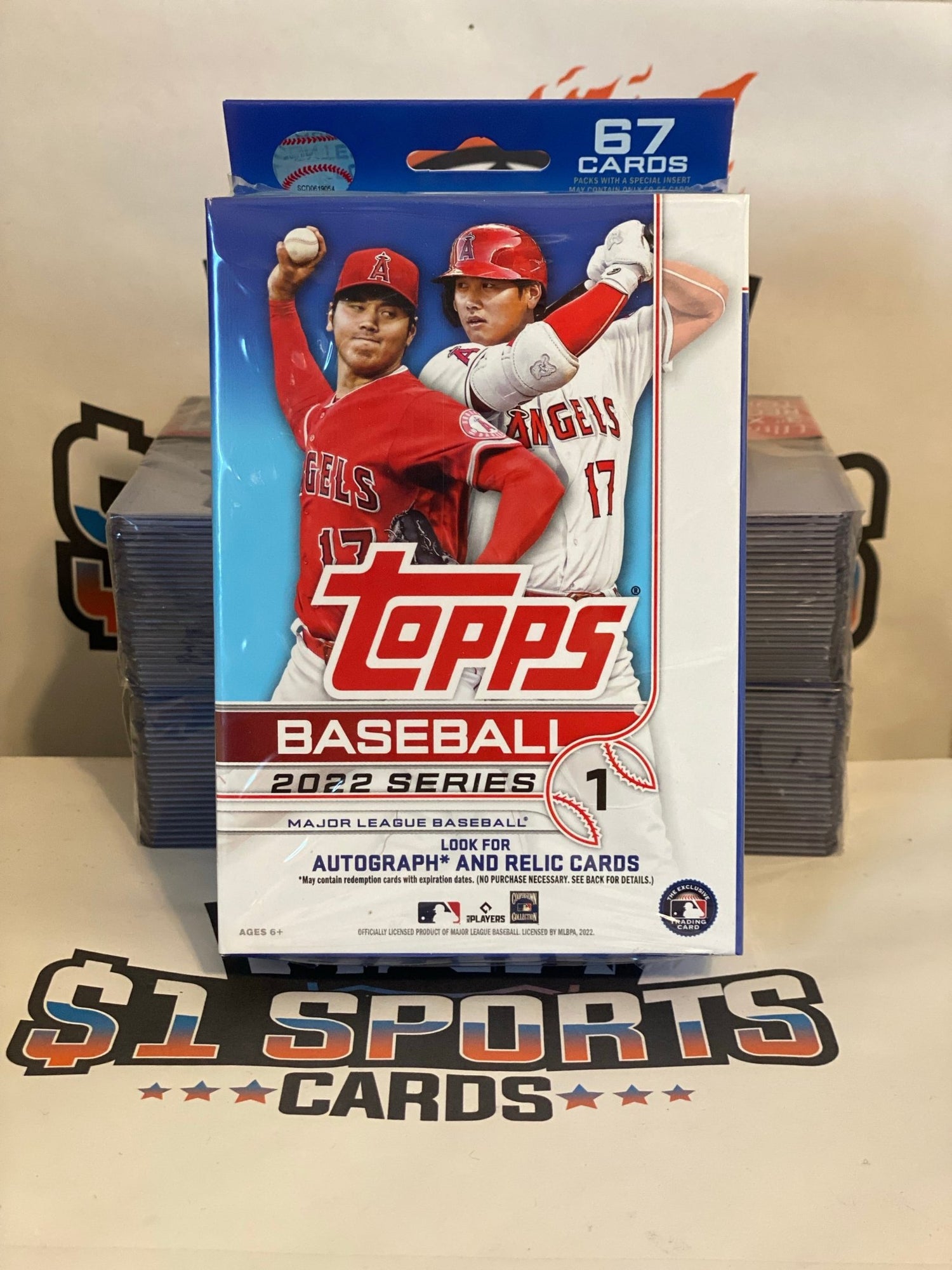 2022 Topps Series 1 MLB Baseball Hanger Box