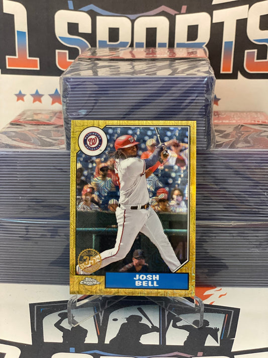 2022 Topps (Silver Pack Refractor, 1987 Redux) Josh Bell #T87C2-62