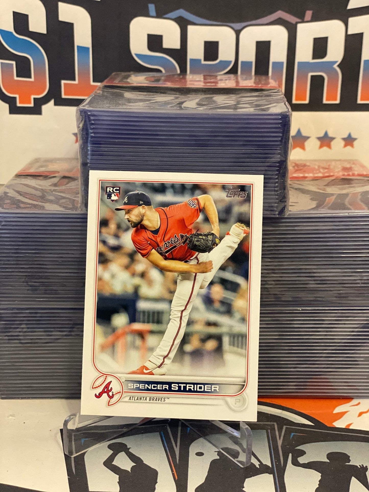 2022 Topps Spencer Strider Rookie #509