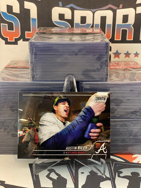 2022 Topps Stadium Club Chrome Austin Riley #212