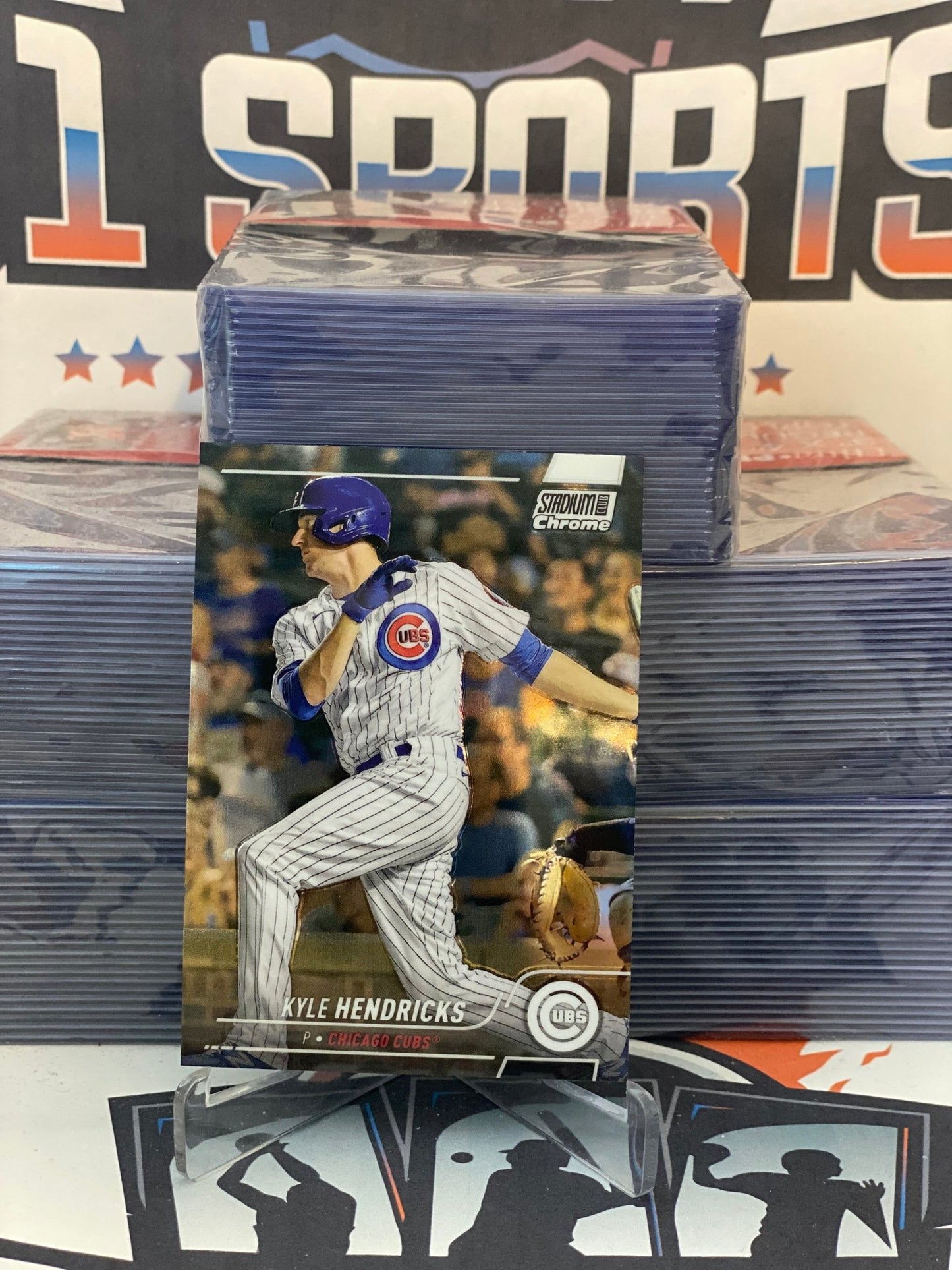 2022 Topps Stadium Club Chrome Kyle Hendricks #18