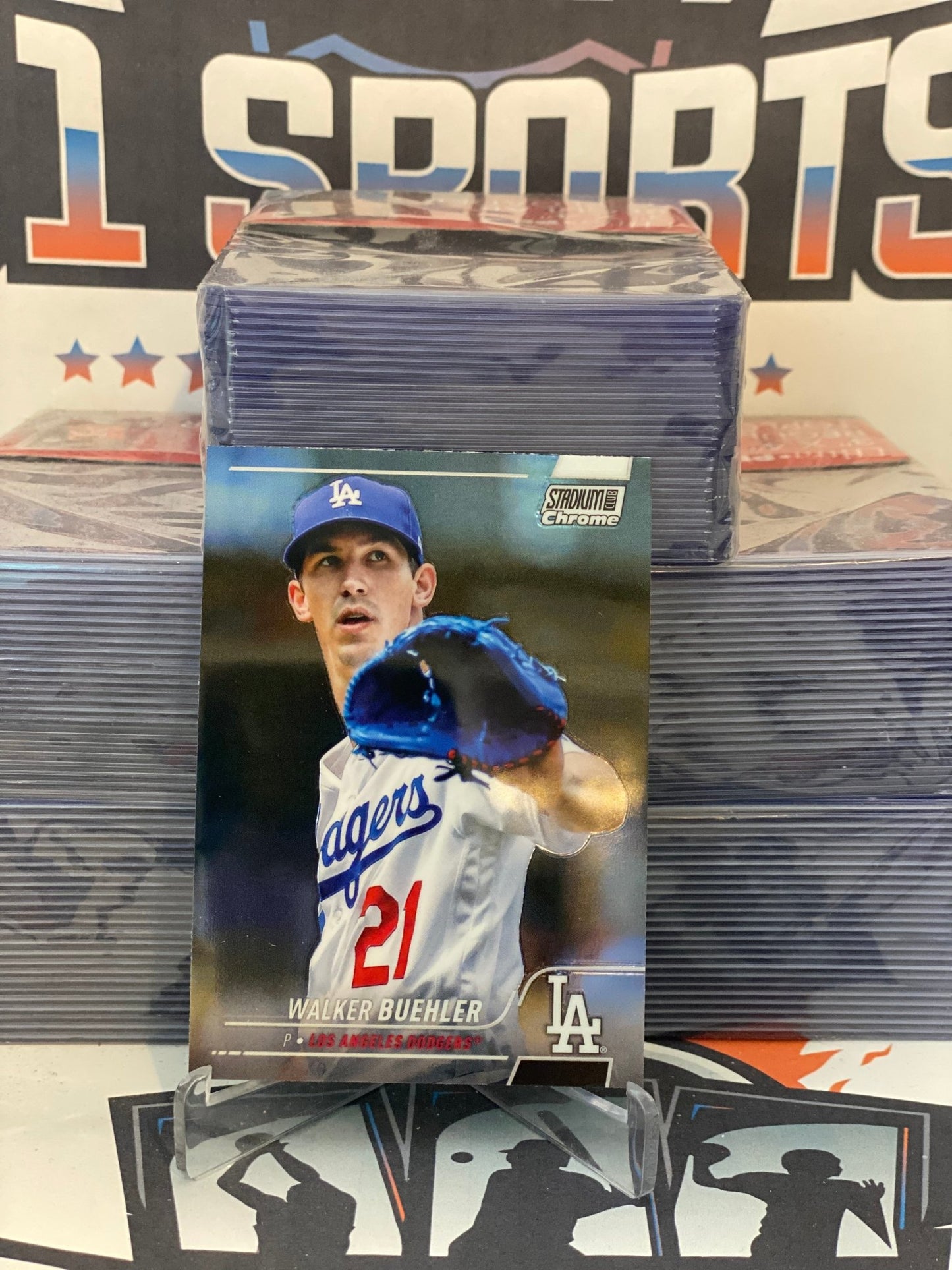 2022 Topps Stadium Club Chrome Walker Buehler #122