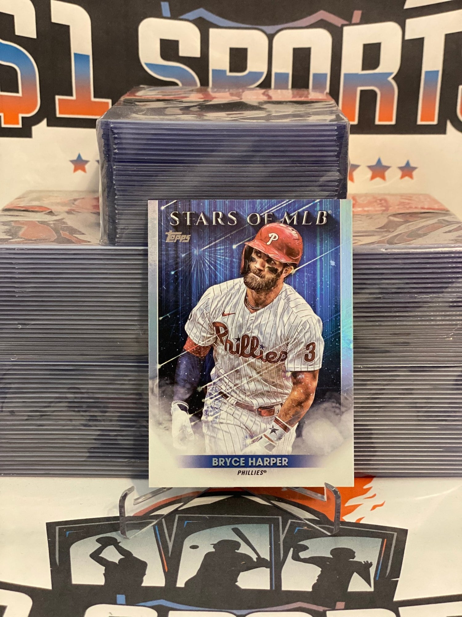 2022 Topps (Stars of MLB) Bryce Harper #SMLB-15