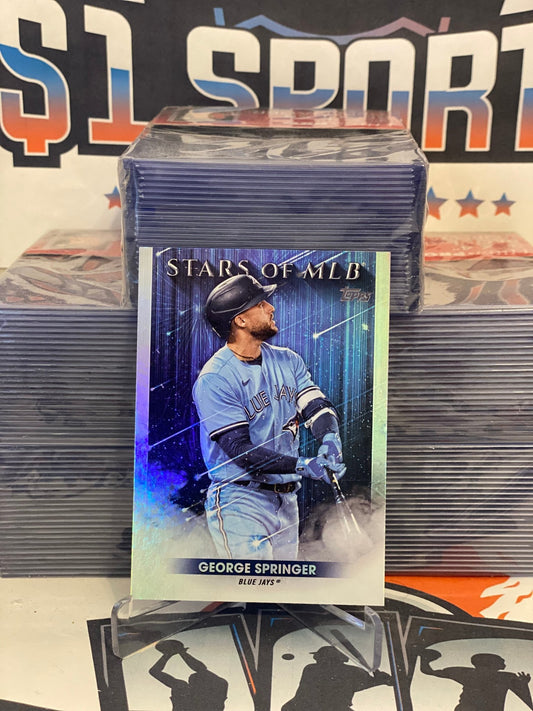 2022 Topps (Stars of MLB) George Springer #SMLB-58