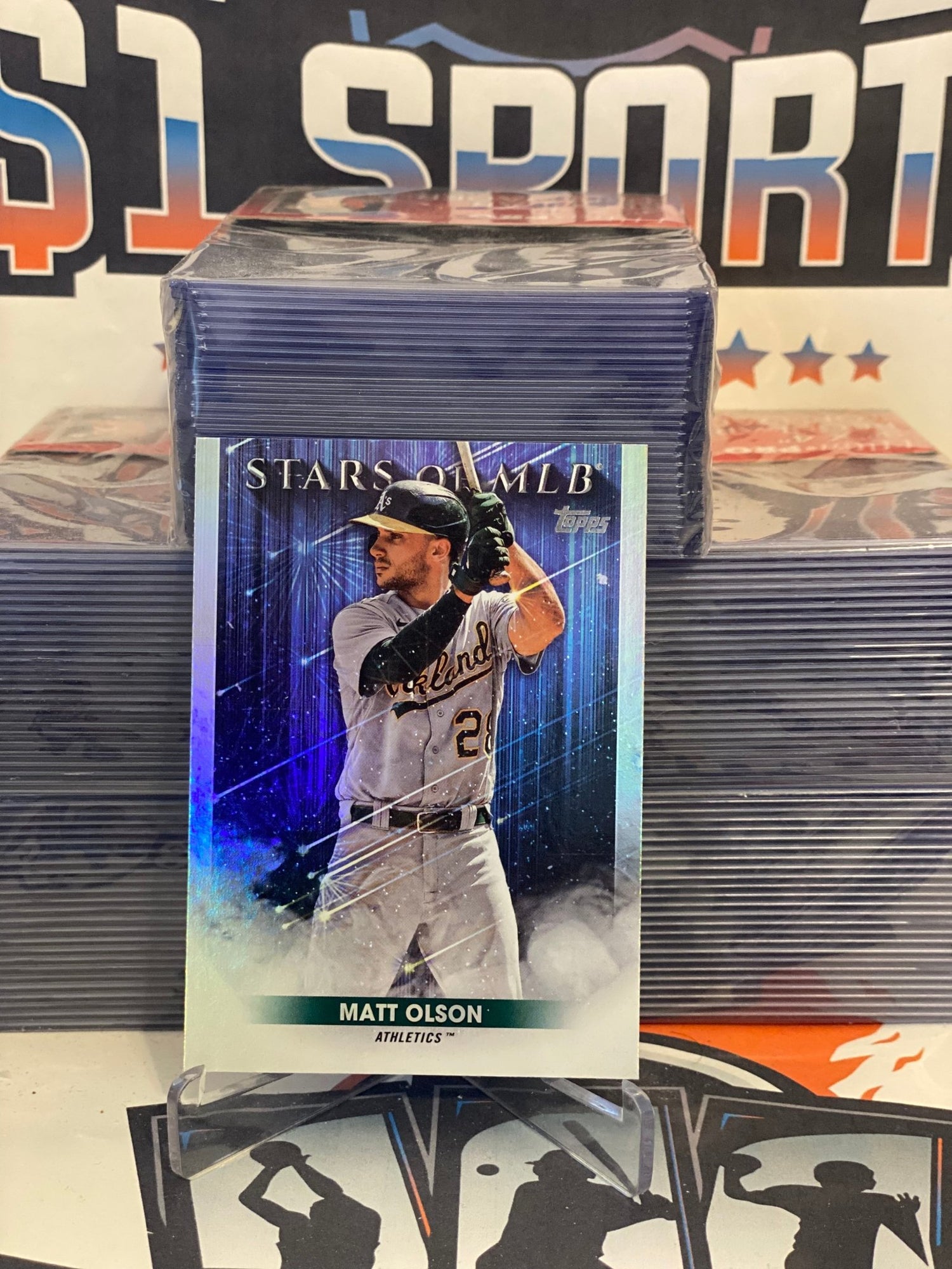 2022 Topps (Stars of MLB) Matt Olson #SMLB-50
