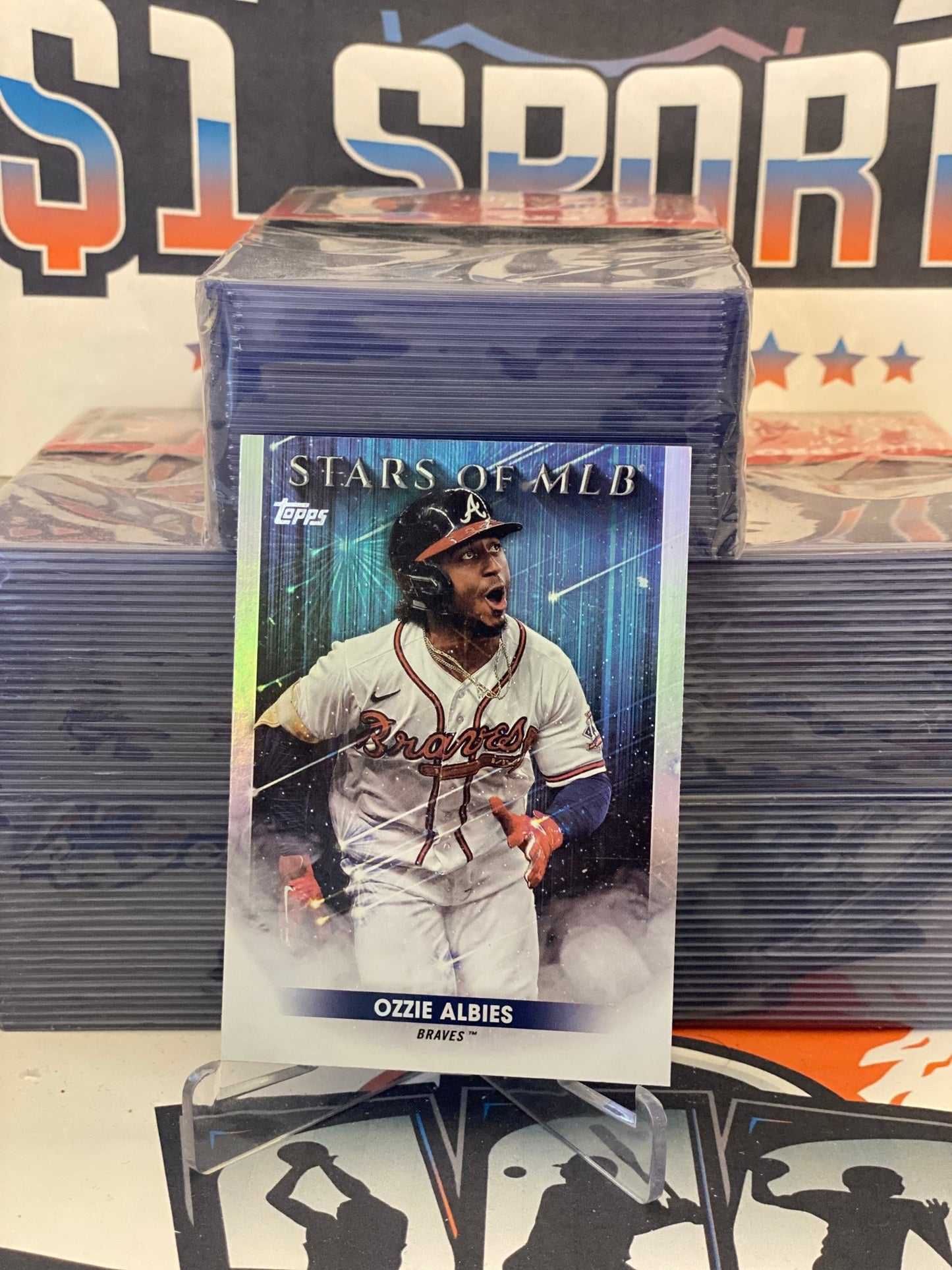 2022 Topps (Stars of MLB) Ozzie Albies #SMLB-35