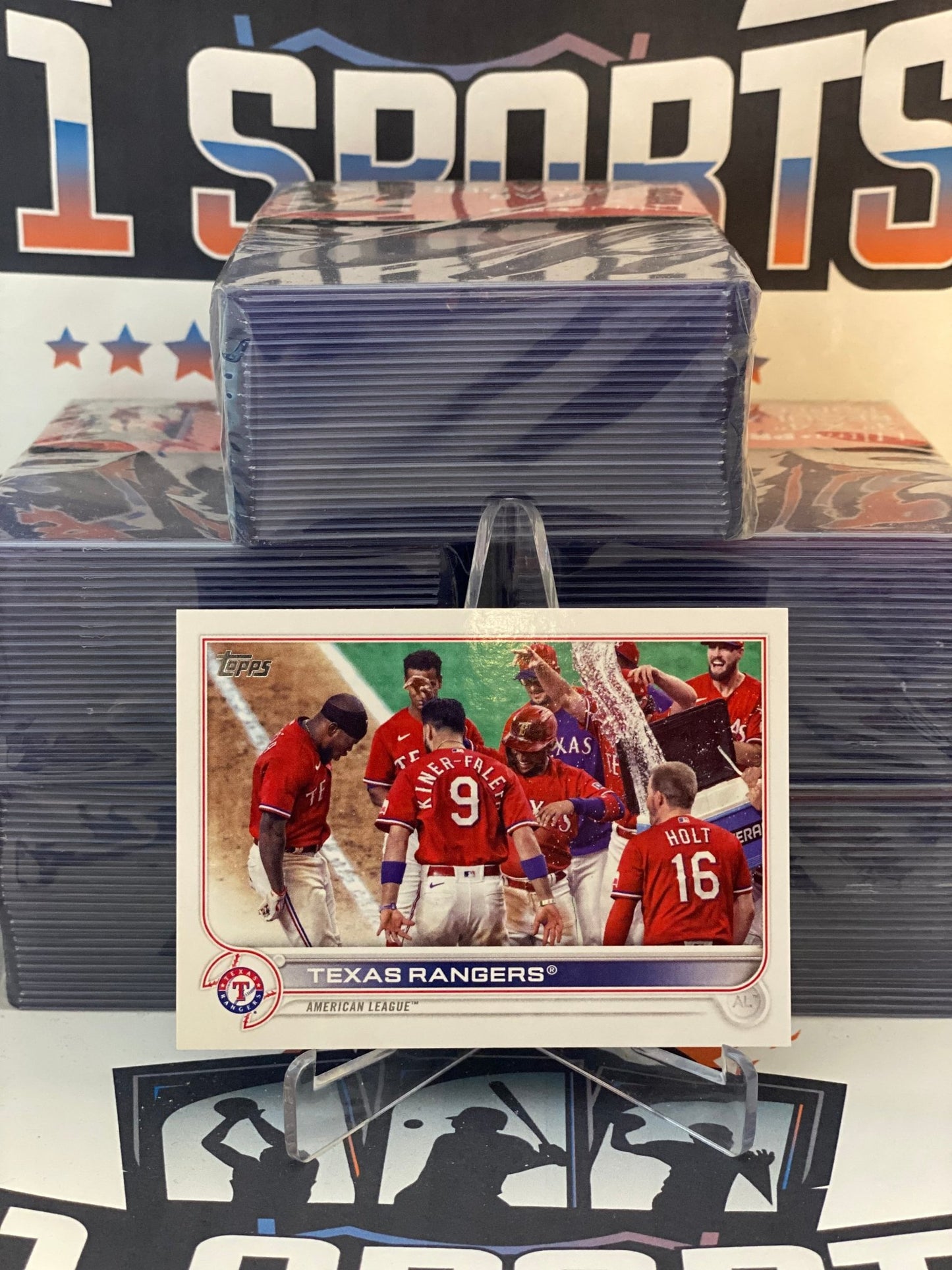 2022 Topps Texas Rangers Team Card #558