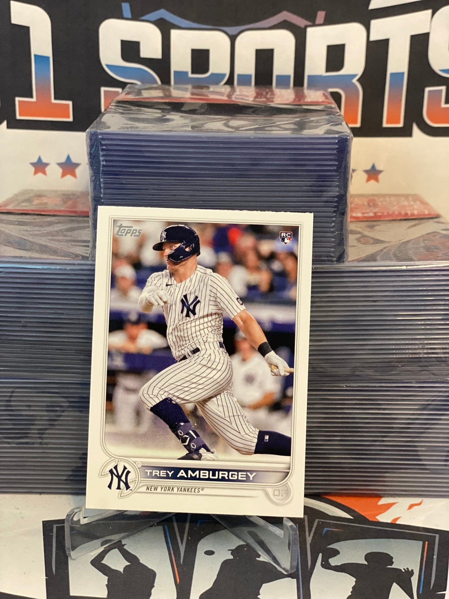 2022 Topps Trey Amburgey Rookie #263