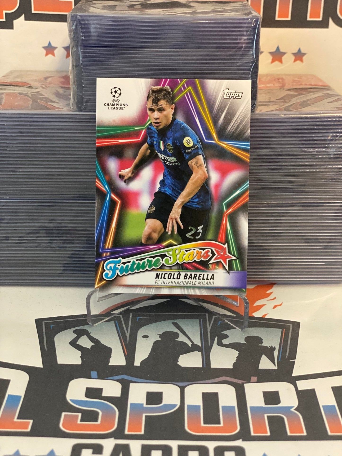 2022 Topps UEFA Champions League (Future Stars) Nicolo Barella #FS-07