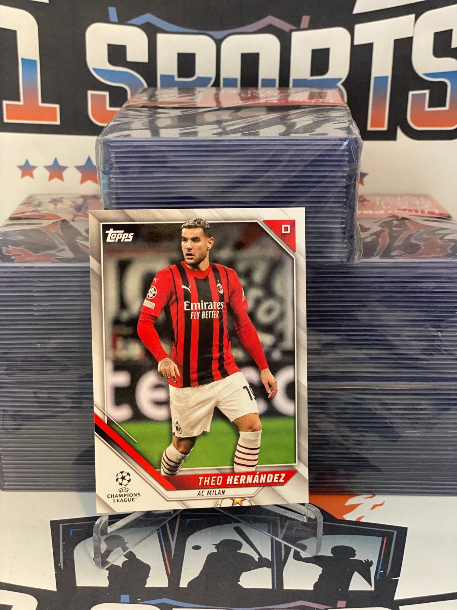 2022 Topps UEFA Champions League Theo Hernandez #32