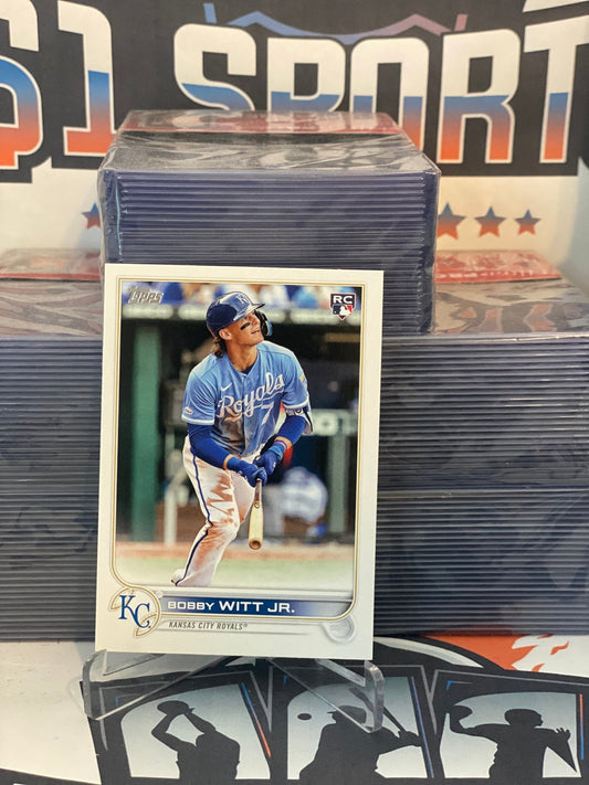 2022 Topps Update Bobby Witt Jr. Rookie #US100