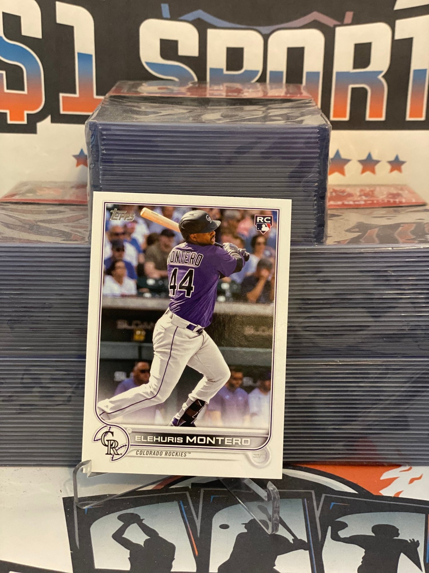 2022 Topps Update Elehuris Montero Rookie #US110